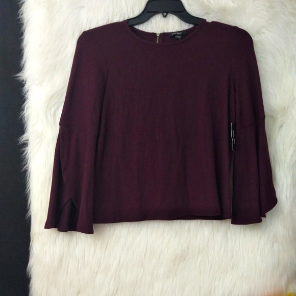 Lord & Taylor Tops - Lord & Taylor Purple Long Sleeve Crew Neck Top PM